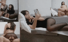 约炮黑丝美腿小美女沙发激情大战