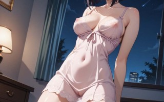 2.UnrealBeautyAIMIX NO.415 Nightgown Hinata