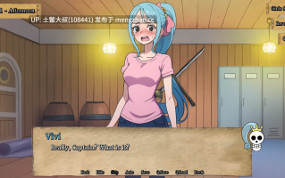 AICG制作同人海贼王探索类SLG【2D AICG 同人 后宫 沙盒 机翻】淘气海盗 Naughty Pirates [v0.33] 374mb
