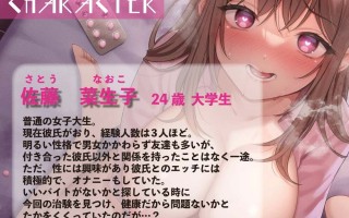 RJ01309187【浅木式】軽い気持ちで行ったバイトは媚薬研究所～媚薬漬けにされたJDはイキ狂う～