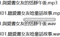 RJ300181-【中文】與愛書女友的恬靜午後【中文音聲】