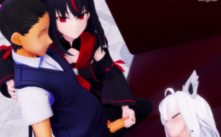 M21-301  #toutetu_03 #vtb #黑白配 #双飞