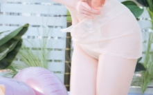 rioko凉凉子 - NO.140 碧蓝航线 圣路易斯 香槟色比基尼 [40P-309MB]