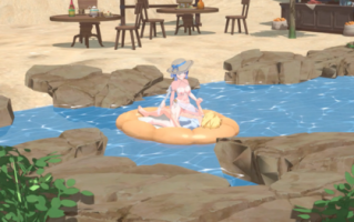 【3D/步兵】Yuluer 神里绫华与空（1萌币）