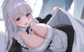 与女仆恋人的紧贴轻语sex~【秋野かえで】