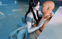 【4K/无修/无水印】新作-牛头人爱好者-古装女友-清漪-泳池NTR-4K