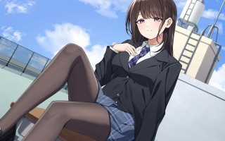 【是逢坂姐的JK甜甜恋爱剧情，sukisuki🥰】RJ01405240【逢坂成美】湿度高めな美術部クラスメイトの、純愛搾精青春再演