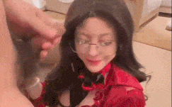 【这个视频打破一切质疑！很多人说她是假胸，这次完美露出来了】货真价实的大胸啊，这起码有E乳吧？男主吃奶子的时候胸比头还要大！ #巨乳 #完美露脸 #精选