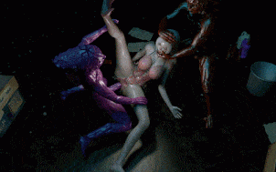 [3D动画/VAM] 115313wang(黑仔)：沈妙(泳装) 性感白丝御姐惨遭哥布林小鬼凌辱侵犯 [5.7G]