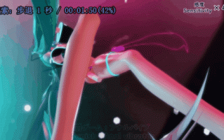 【调教 自慰棒 喷潮 内射 骑乘】【SexDance】ハッキングされたミクさんでドーナツホール - DONUT HOLE by Hacked Miku