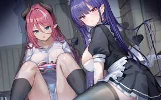 【魅魔公主爱上臭打游戏的，宅男编剧又在幻想了🤣👉】RJ01405450【山田じぇみ子】【藤村莉央】ゲームにしか興味がないサキュバスの姫【KU100】