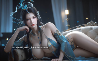 AI图包  墨迹-云望舒4K