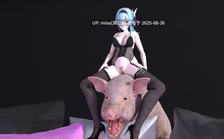4.Iwara - genshin impact坎蒂丝 优菈 班尼特 猪 Pig 