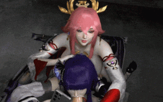 （Threesome）Yae Miko & Raiden Shogun