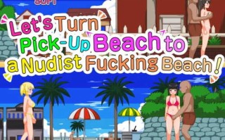 新官中[日式SLG] 把搭讪海滩打造成疯狂啪啪的裸体海滩！Let’s Turn Pick-Up Beach to a Nudist Fucking Beach! v1.06 官方中文版 [310M]