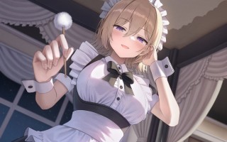 RJ01412494【えもこ】【こしょこしょ多め♡】クールな小悪魔ボクっこメイドの太ももの上で～お耳トロける♡たっぷり耳責めご奉仕フルコース♪～《えもこASMR》