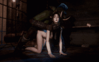 10【3D全动态VAM】【游客01】 红袖VS牛头人 柔弱古风美人巨根爆艹 【880M】