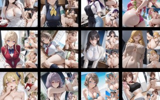 【最新更新】肛交同人Ai画师【Rei | Digital Works（AI Art）】patreon 2025年12月合集【1000多张图片-5.89G】