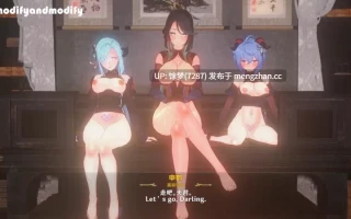  FantaC 原神 剧情 海灯节仙伦之乐~仙奶后宫特产