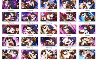 【粉丝福利/白嫖/3K画质/无水印】约会大作战 时崎狂三 异世界纯爱篇【124P/616M】