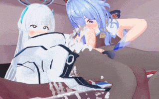 【コミッション】コスプレ風俗で甘雨に抜いてもらうふたなりノア