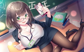 RJ01294399 【伊ヶ崎綾香】【テレパシーで】俺にだけ聞こえてる清楚な美人巨乳先生のドスケベ淫乱ビッチ妄想!【全部聞こえる】【高音質ハイレゾ音源】