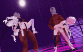 【舞啪 调教 爆操 中出 喷潮】新作-【SexDance】 調教済あく〇んとシ〇ンでLOVE & JOY - by Aq-a and Sh-on