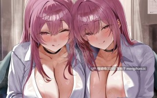 RJ01546563【御崎ひより】【160分/全編ぐっぽり両耳舐め】思春期耳舐め症候群～耳舐め衝動が止まらなくなってしまったドスケベメス〇キ双子と毎日ぐっぽり耳舐め性交～