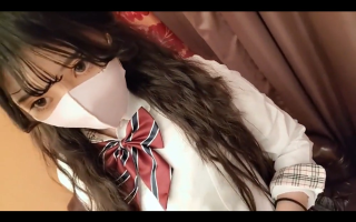 猛一眼像玩偶姐姐，JK短裙，小B贼润