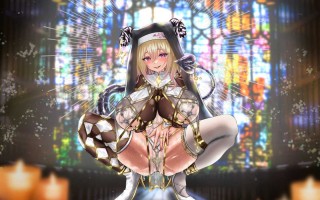 RJ01336978【雲八はち】【浅木式】【本能解放×理性崩壊暴走SEX】快楽貪るどろだく媚薬唾液ベロキスで本気淫汁濃密じゅっぽり搾尽し理性暴発性活～禁欲淫魔聖女～