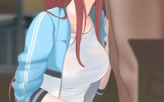 2D动画  少女运动服扣穴口交