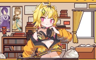 更新【养成SLG/触摸抚摸/动态】发情期的小宇酱与心跳性活（発情期がうちゃんとドキドキ性活【無料】）Ver1.1 内置AI汉化【600MB】