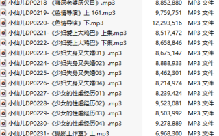 【有声小说】【二十集合一】#小仙儿 部分合集【MP3版】【四个半小时合集】【215-234】