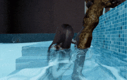 【4K/无修/无水印】新作-牛头人爱好者-雯雅婷-泳池NTR 极品肉丝女友在泳池内被异种侵犯中出-4K