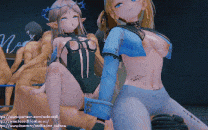 【3D动画/Mr. No Face】鸣潮-菲比和卡提希娅的罪袋啪 [132M]