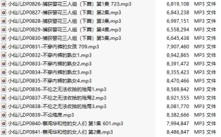 【有声小说/三十集合一】#小仙儿 部分合集【MP3版】【六个小时合集】【819-848】