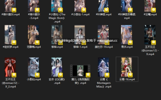  [AI看片系列]国漫女神裸舞/骚舞系列6     20v  合计9分23秒，基本都是网红舞+bgm     （小粉毛）