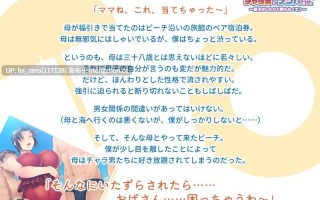 【PC/ADV/汉化】ゆるふわママは、ビーチでチャラ男にナンパされました～息子がいたけど断れなくて?～