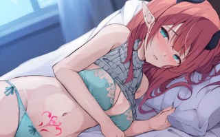 魅魔姐姐的舔耳催淫~【未想可みいろ】