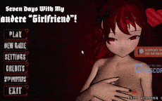 【全动态/SLG/互动/3D/高清无码】SevenDayWYandereGirl 0.3be  与怪异女孩的7天（涩涩 恐怖 乱伦）