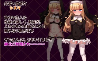 [互动RPG/萌站植入/pc+安卓mtool/触手抚摸] 修女是大家的飞机杯！！～7天的奴隶性生活～ シスタはみんなのオナホです!!~7日間の〇隷性活~ Ver1.01 内嵌AI汉化版+全回想存档 1.90G