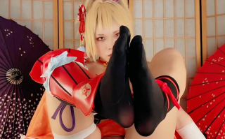 浵卡Tokar 原神 宵宫cos 足交 口交 后入 骑乘