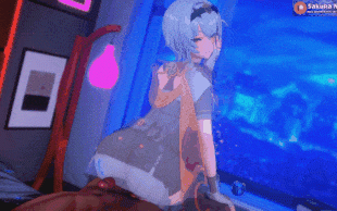 【3D动画/Sakura Night】绝区零-安比sex [367M]