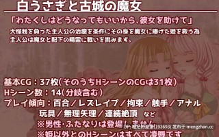 ✅社团名：#たゆまぬイト  ▫️名称：白兔与古城魔女 ▫️原名：白うさぎと古城の魔女 ▫️版本：——— 萌站植入