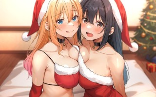 RJ01302646【御子柴泉】Wサンタとハーレムクリスマスパーティー!～性なる夜のご褒美えっち