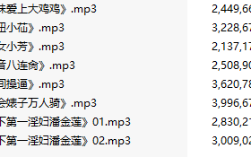 【激情骚麦/8部合一】【MP3版】【中文】【072-079】