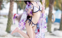 九柒喵 - 狐坂若藻水着 23P-167M 