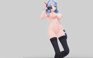 【白丝/mmd/裸舞】蔚蓝档案天雨亚子（3分40秒）