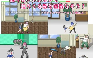 【PC/ACT/战斗H/强X/水手服/】SCHOOL FIGHT