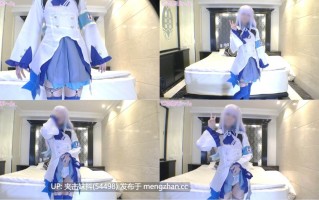 COS星-4 メス●キリゼ様コスでふみふみ。逆襲えっちしちゃいました(*´ω｀*\)エッチ大好き細身●リデカくりぺったん新人くじらちゃんにお願いっ！